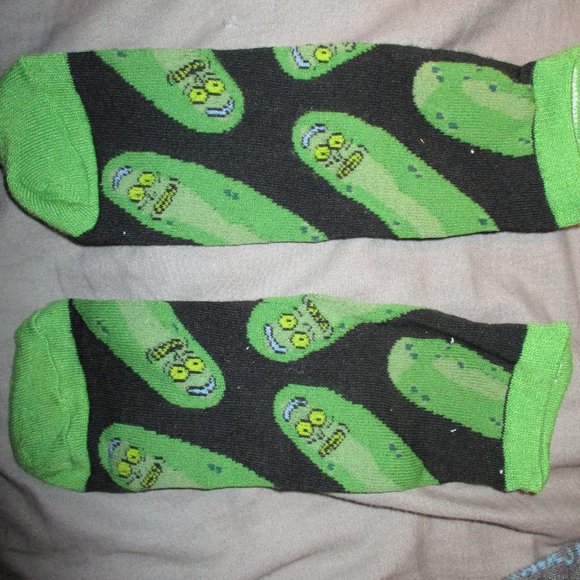12 Days of Socks Rick & Morty Adult Swim Mens' Crew and Low Profile NEW Unworn - Picture 11 of 14